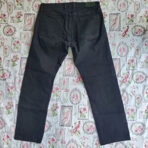 RODD & GUNN Straight Fit Men's Black Cotton‎ Luxury Pants Jeans Size 33L